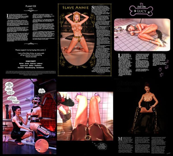 Slave Annie: a lesbian BDSM Comic - Image 4